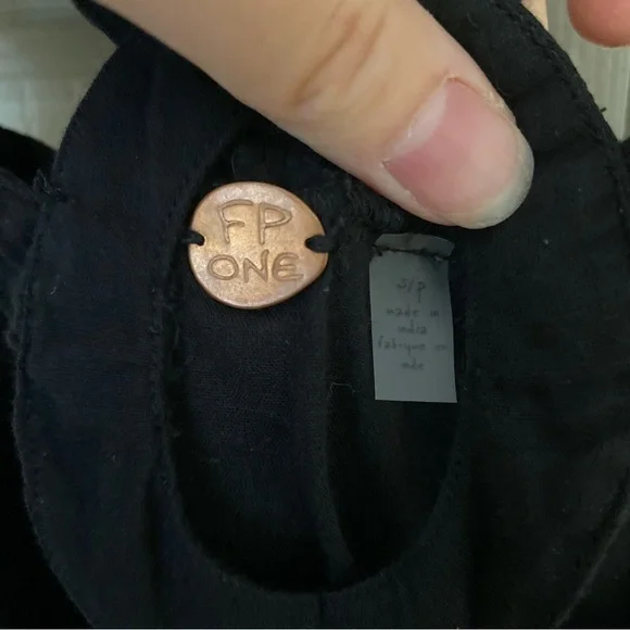 Free People Black Tank Top - Picture 4 of 8